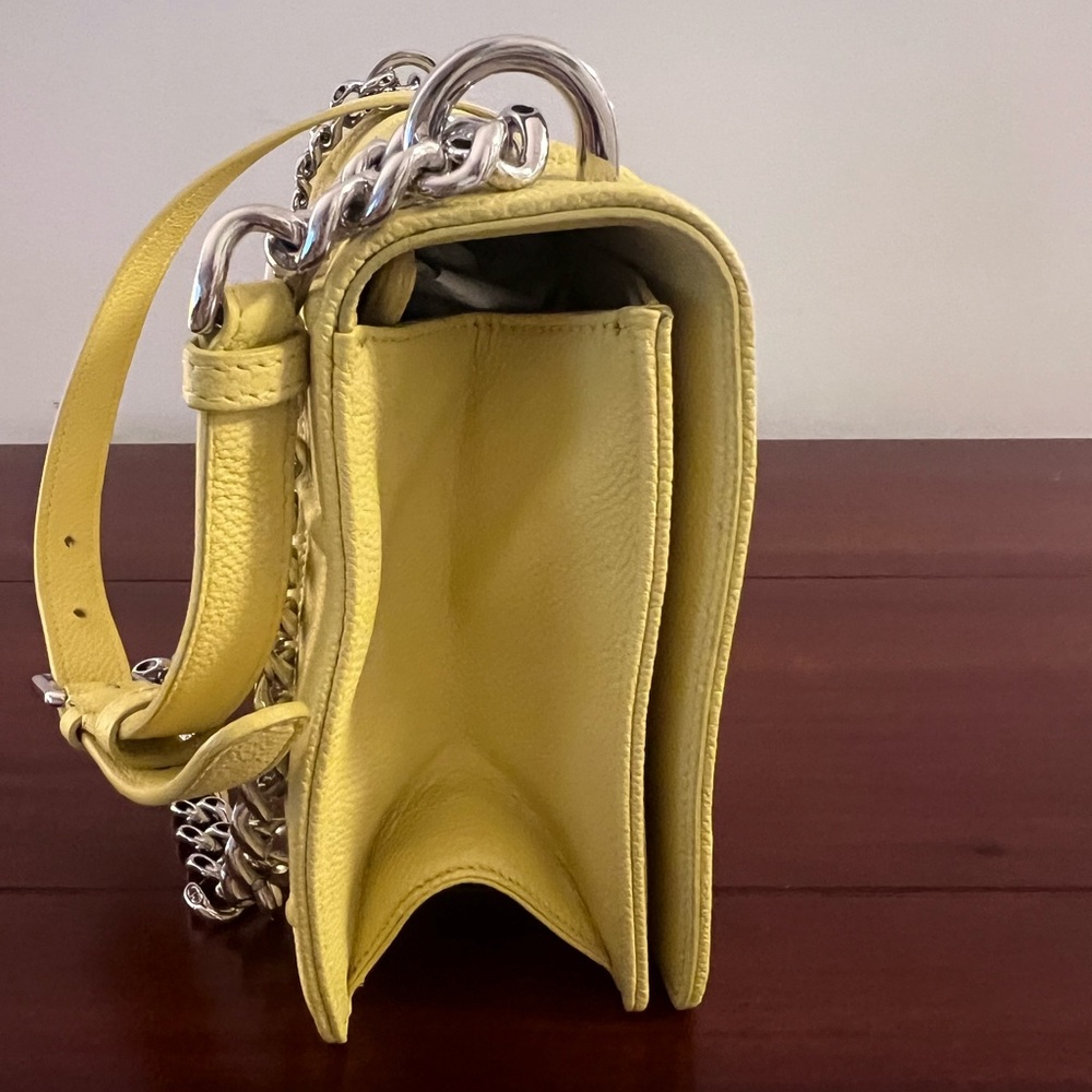 Christian Dior Citron Diorama Small Lambskin Bag - Picture 7 of 13